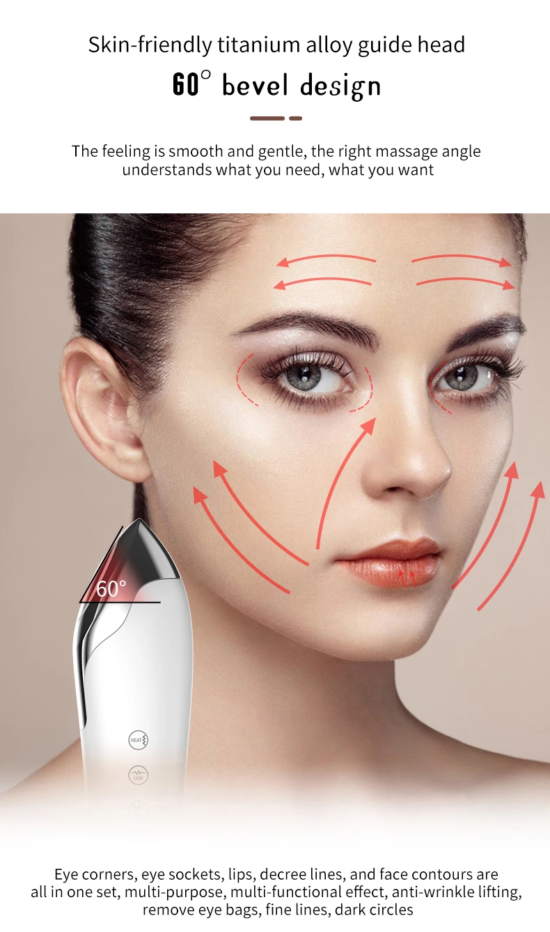 Smart Rechargeable Music Relax Vibrating Portable Eye Massager
