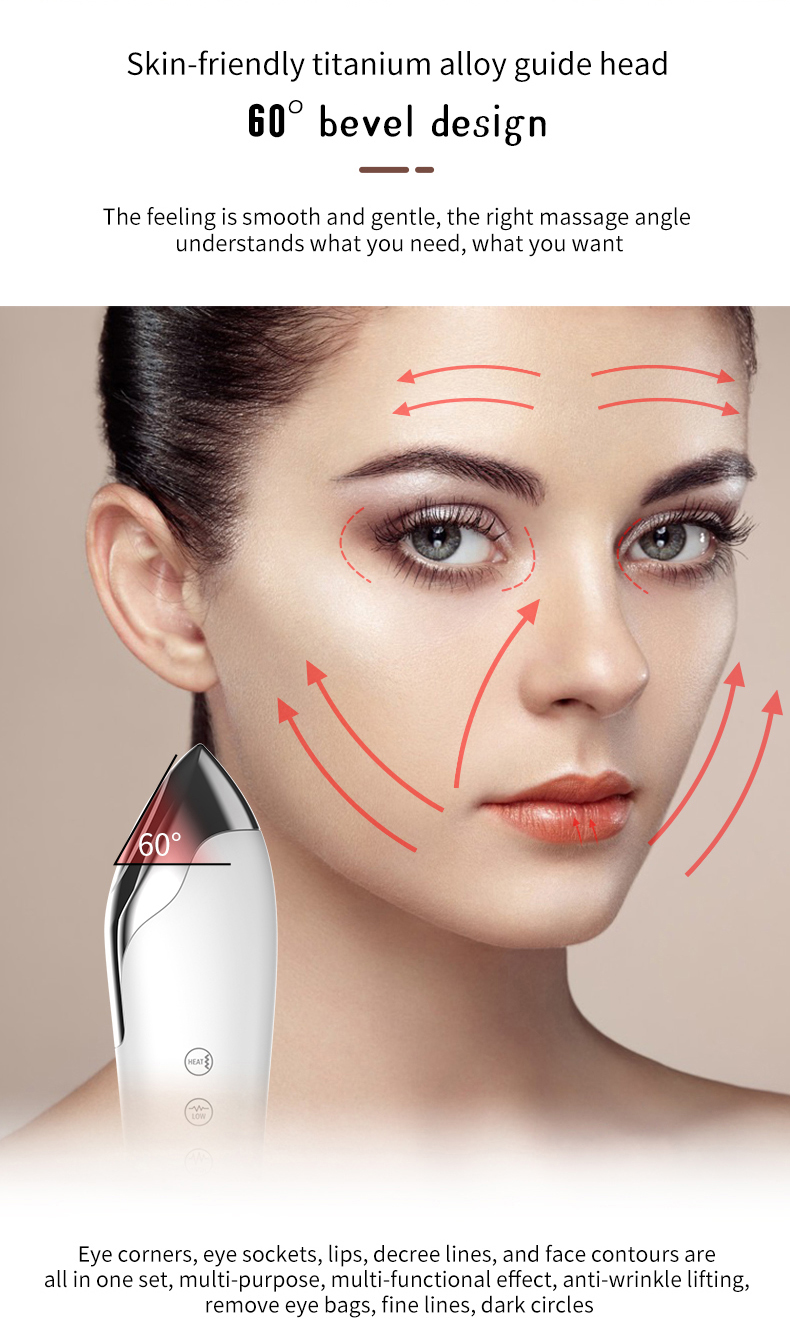 Smart Rechargeable Music Relax Vibrating Portable Eye Massager