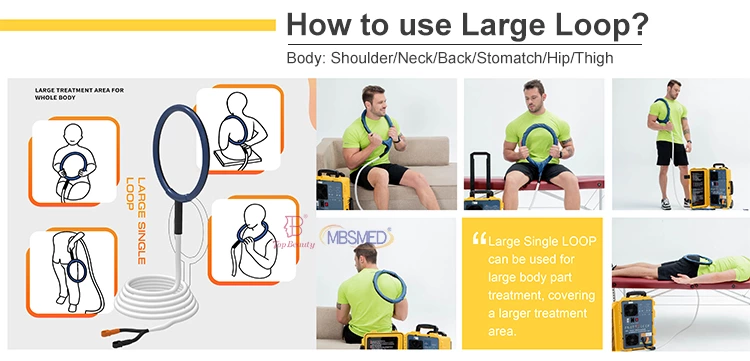 Physio Magneto PMST LOOP Physio Therapy Equipment PEMF Machine PEMF LOOP