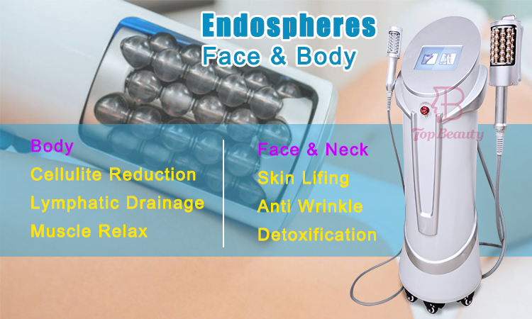 2 in 1 face body endospheres roller massage machine