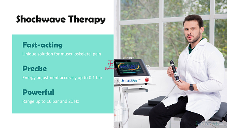 Professional Shock Wave Class 4 Laser Therapy For Physiotherapy Shockwave Eswt Rehabilitation Machine