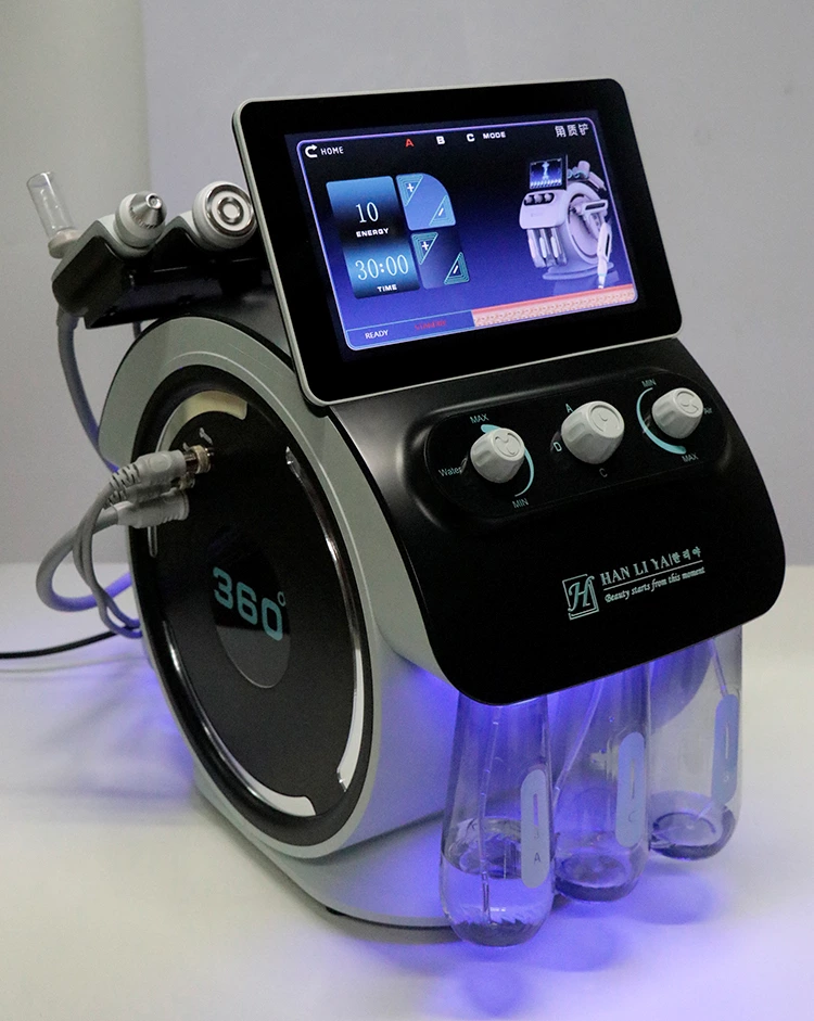 Oxygen jet water Dermabrasion Facial Hydra Anti-Aging Hydrodermabrasion Face Skin Care Device