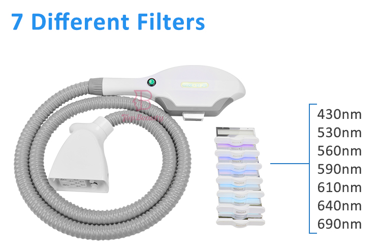 New type intense pulsed light therapy IPL hair removal machine