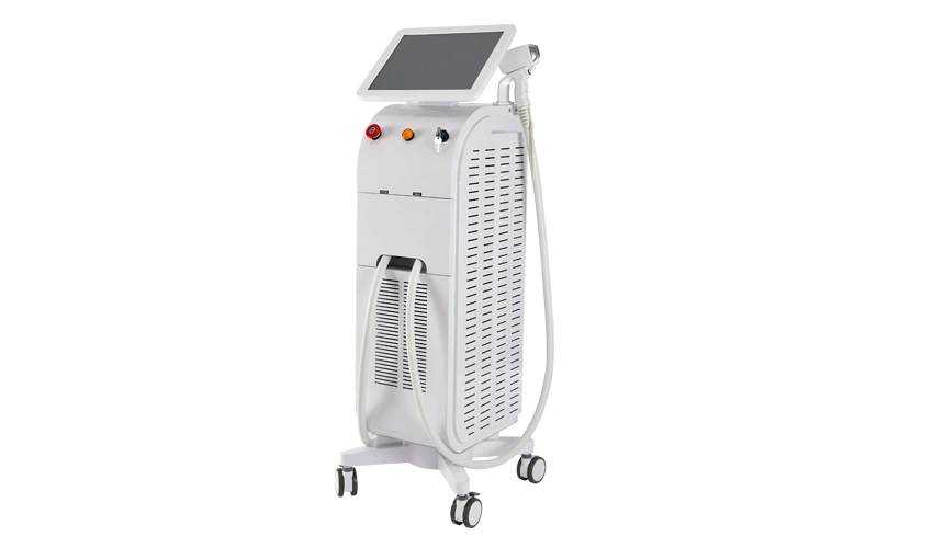 Multifunctional 2 in 1 yag 808 diode laser hair removal and tattoo machine for salon