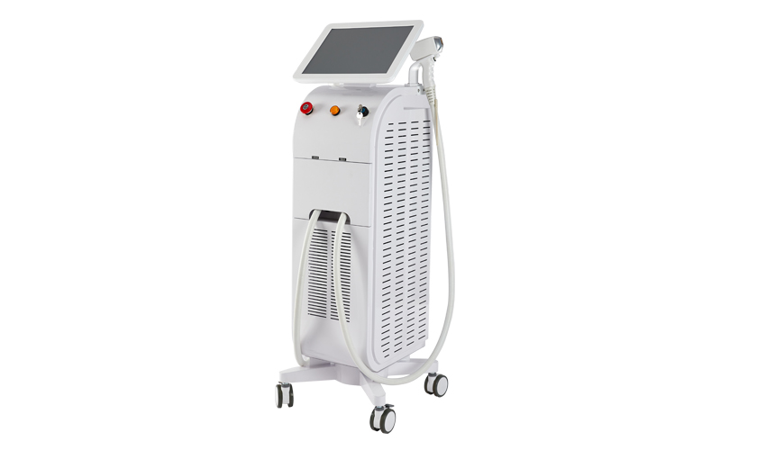 Multifunctional 2 in 1 yag 808 diode laser hair removal and tattoo machine for salon