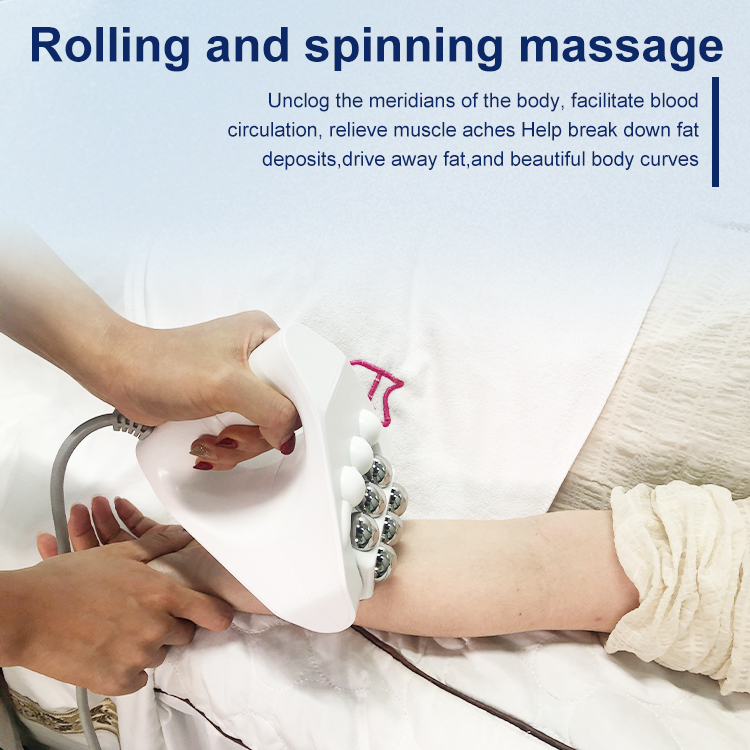 Heating Rf Endosfera Roller Muscle Relaxer Vibration Fitness Massager Body Slimming Machine