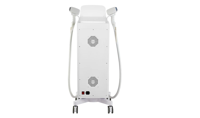 Dual Handles 3 Wavelength Laser Diode 808Nm Hair Removal Treatment Beauty Machine