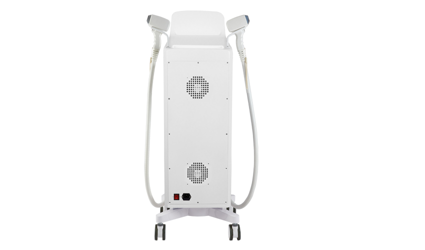 Dual Handles 3 Wavelength Laser Diode 808Nm Hair Removal Treatment Beauty Machine