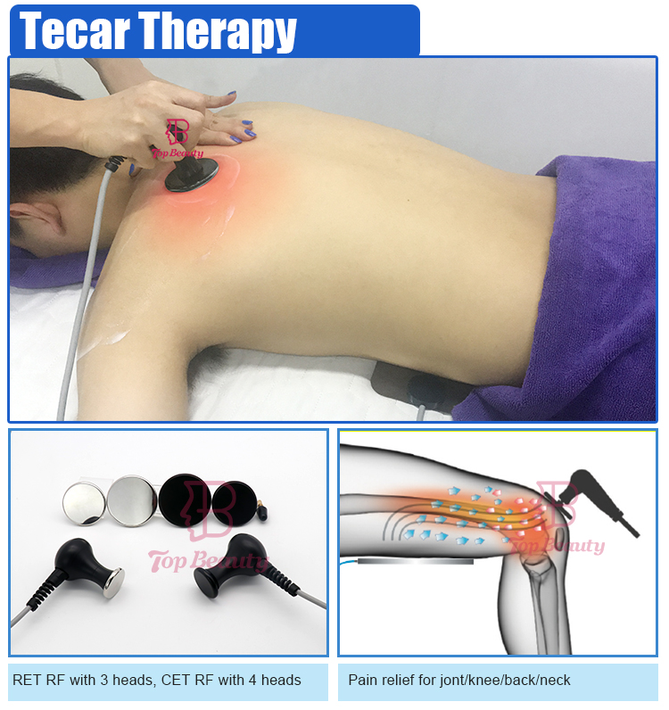 3 In 1 Shockwave Tecar Ems Pain Relief Physiotherapy Machine