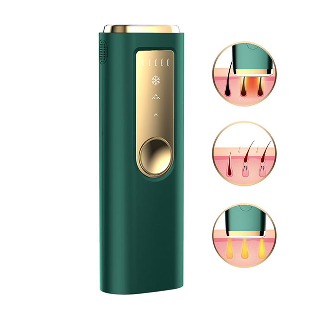 Drop Shipping Home Use 5th Gear Quartz Tube Mini Hair Removal Appliances Permanent Ipl Hair Removal Device Handset