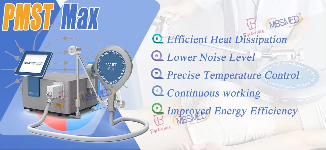 Extracorporeal Magneto-Transduction Therapy CE Certified Body Application Therapy with Pulsed Physio Magnetic Therapy