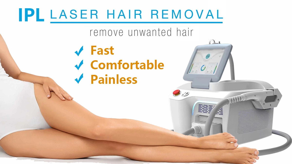 New type intense pulsed light therapy IPL hair removal machine