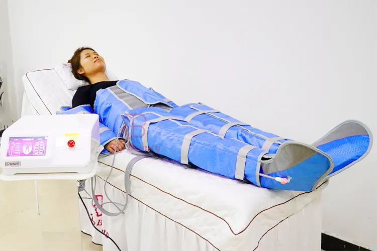 Far infrared air pressure full body slimming suit/vacuum therapy machine