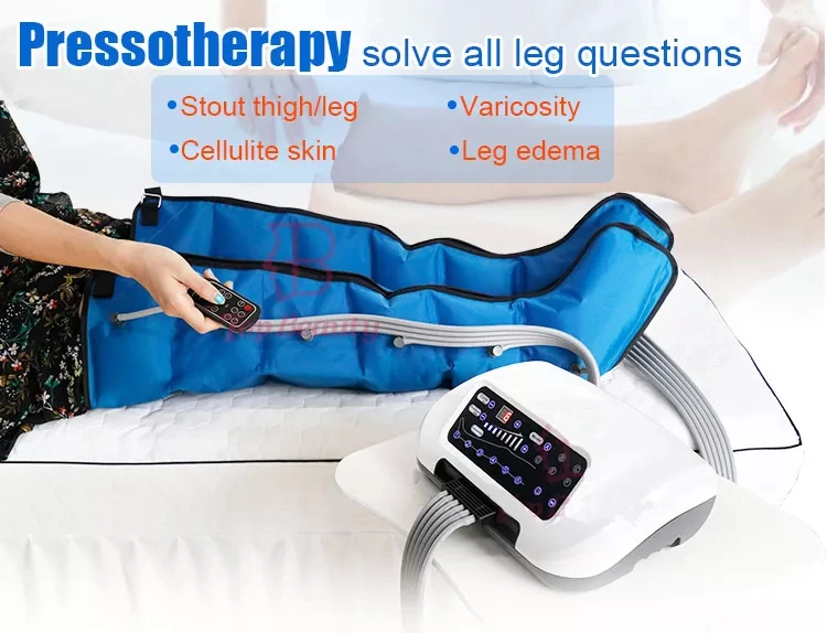 Professional boots pressotherapy lymph drainage machine massage