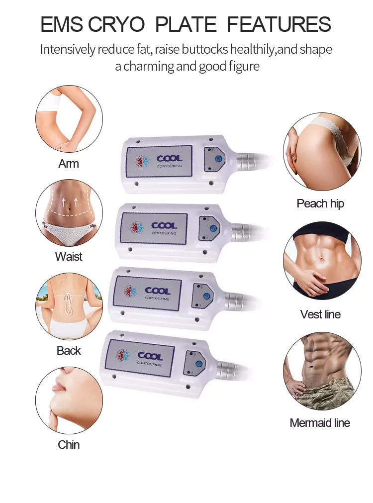 2023 New Fat Loss Cryo Pads Slimming Machine Cryolipolysis Machine Coldtec Fat Freeze Cryolipolysis Device