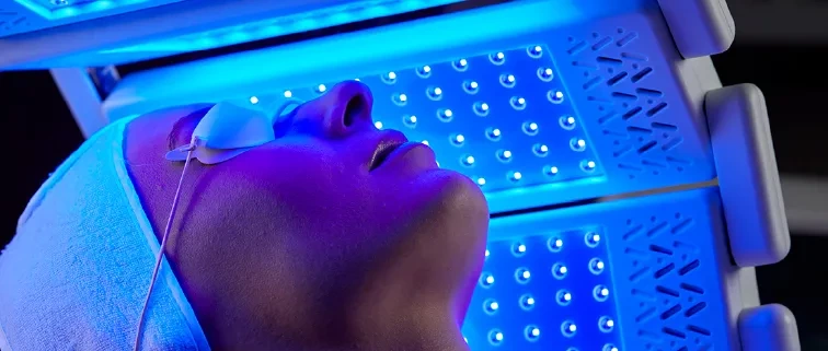 Professional 7 colors pdt facial beauty facial care led light therapy skin rejuvenation