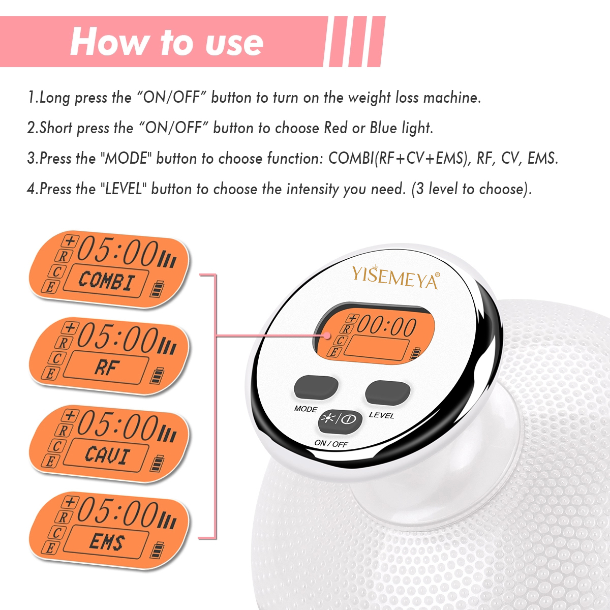 Home Use Rf Weight Loss Machine Portable Ems Led Photon Body Slimming Machine Beauty Salon Equipment