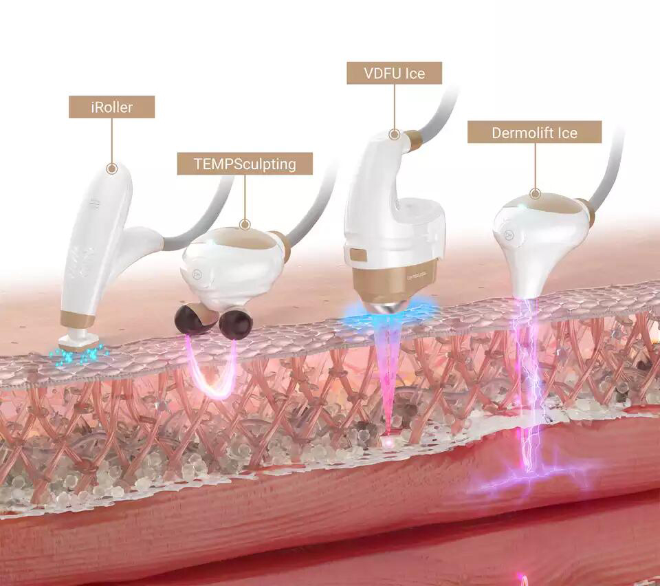 2023 New VDHF rf radio high frequency skin tightening machine best wrinkle remover equipment beauti lifting face care product