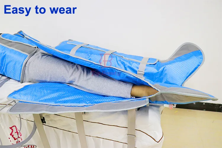 Far infrared air pressure full body slimming suit/vacuum therapy machine