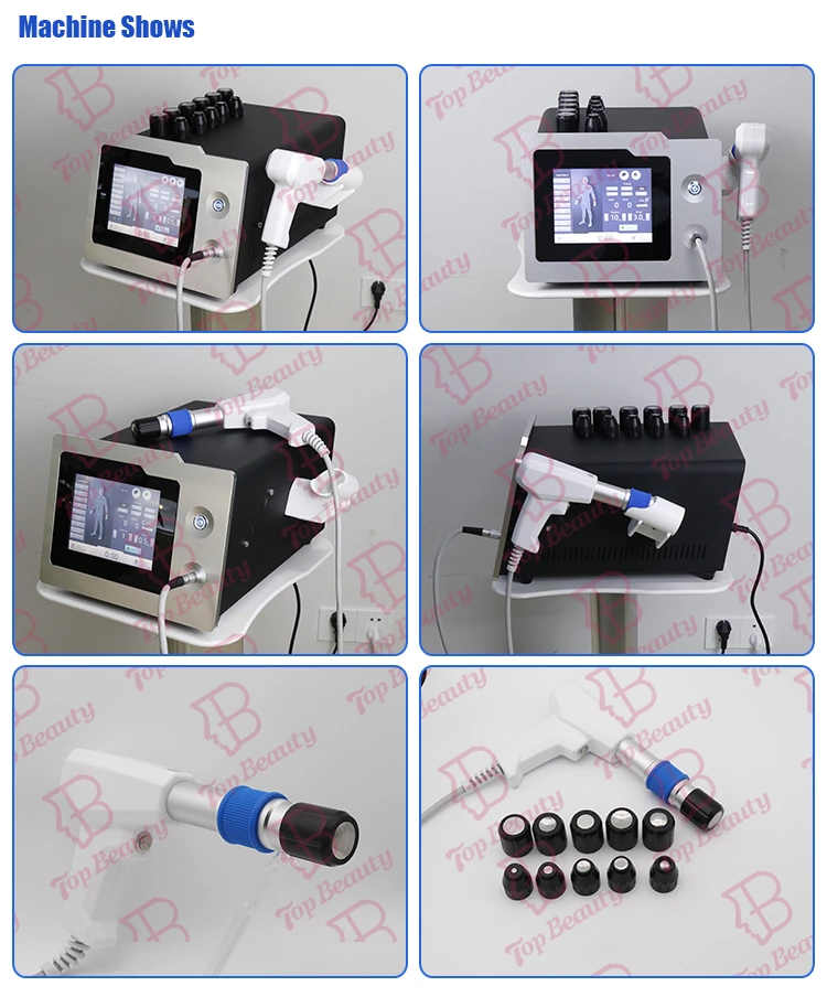 Pneumatic Shockwave Eswt Onda De Choque Physiotherapy Equipment