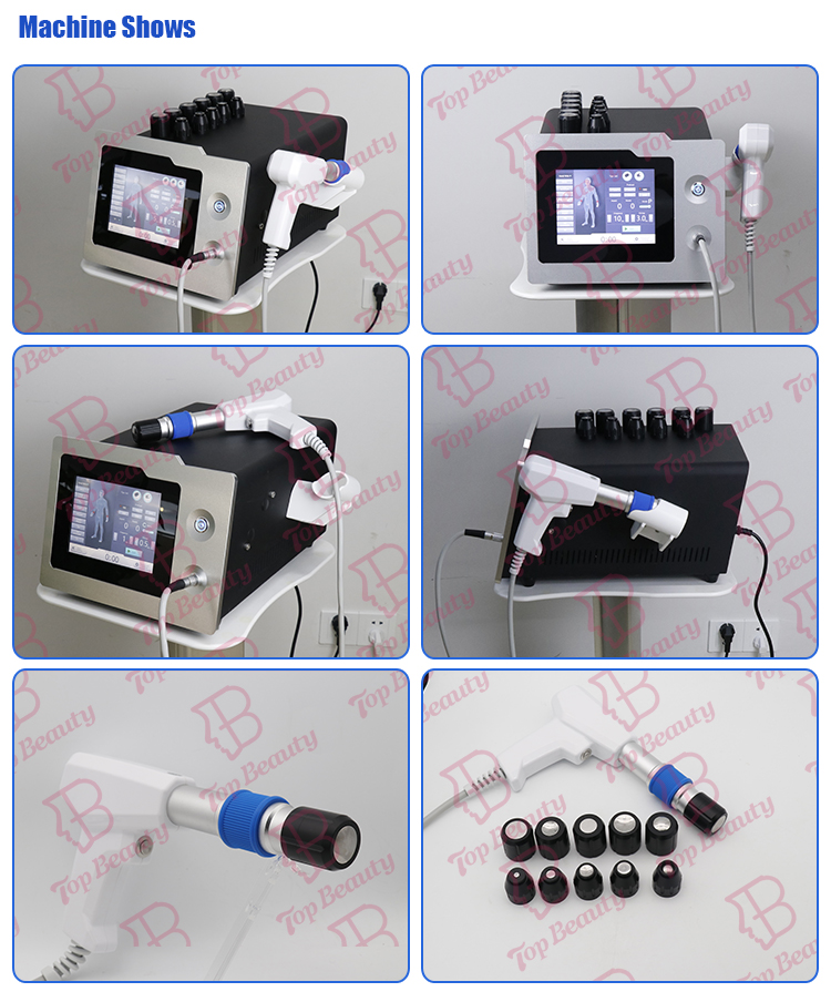 Pneumatic Shockwave Eswt Onda De Choque Physiotherapy Equipment