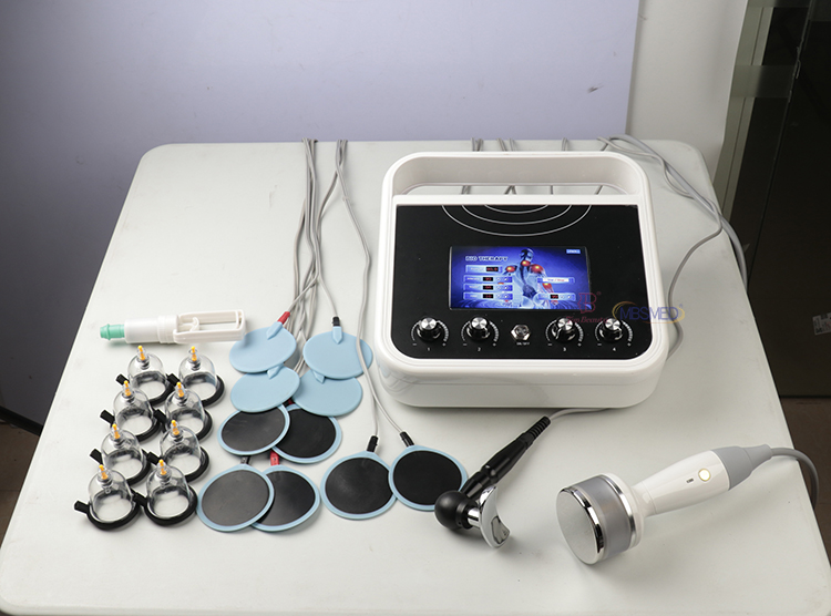 EMS Muscle Stimulator Body Slimming Russian Wave Electrostimulation Fair Cupping Breast Vacuum Therapy Machine