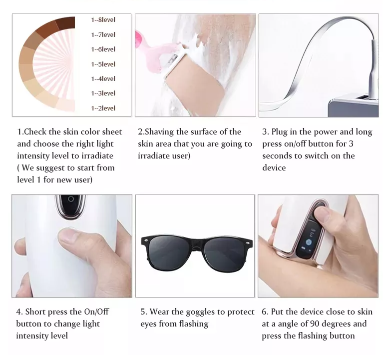 Home use trending products Hand held Hair Removal Laser Machine At Home Laser Hair Removal Portable