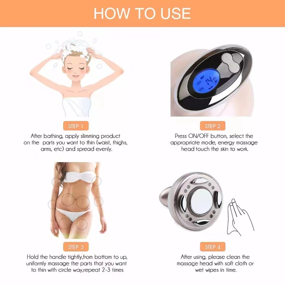 Newest Body Contouring Body Shaping Machine Cellulite Removal Rf Cavitation Slimming Machine