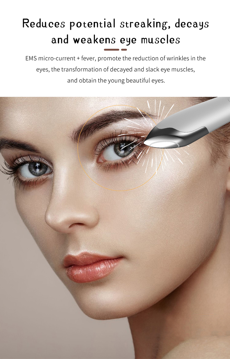 Smart Rechargeable Music Relax Vibrating Portable Eye Massager