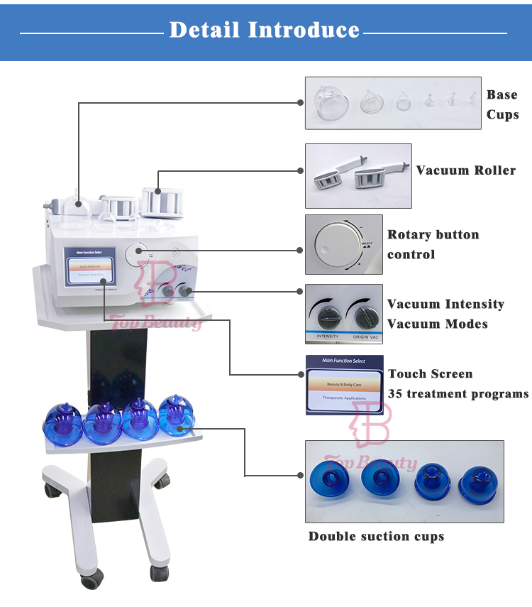 Screen touch starvac sp2 vacuum therapy machine vacuum cup therapy slimming