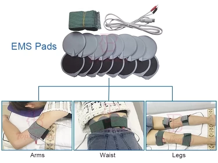 Professional 3 in 1 infrared pressotherapy EMS lymphatic drainage machine with blanket