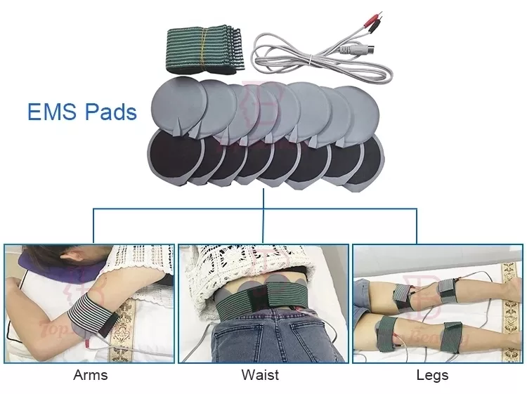 Professional 3 in 1 infrared pressotherapy EMS lymphatic drainage machine with blanket