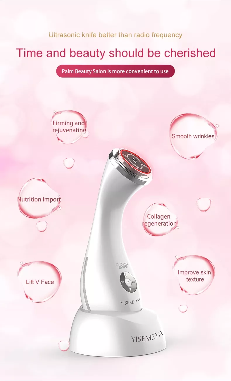 4 in 1 New Professional HIFU RF Red Light Therapy EMS Instrument Anti Wrinkle Treatment RF Equipment