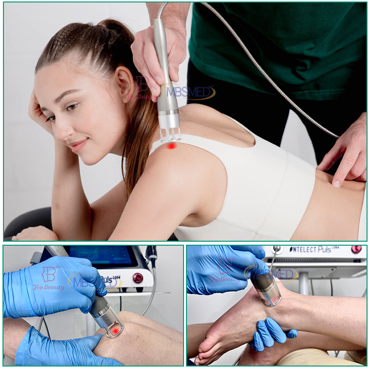 Professional Shock Wave Class 4 Laser Therapy For Physiotherapy Shockwave Eswt Rehabilitation Machine