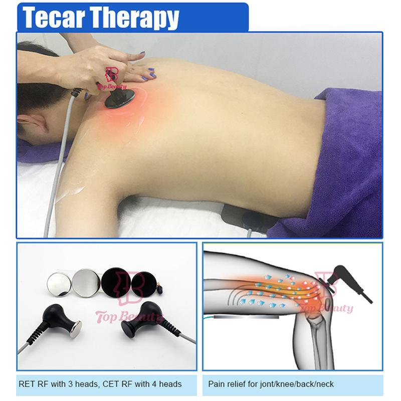 5 In 1 Shockwave Tecar Ems Pain Relief Physiotherapy Machine