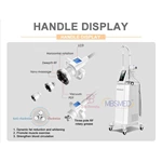 360 Rotation Vacuum Roller RF Body Slimming Machine