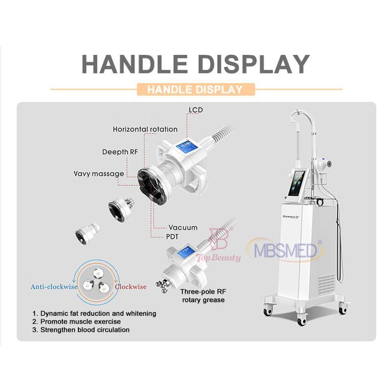 360 Rotation Vacuum Roller RF Body Slimming Machine