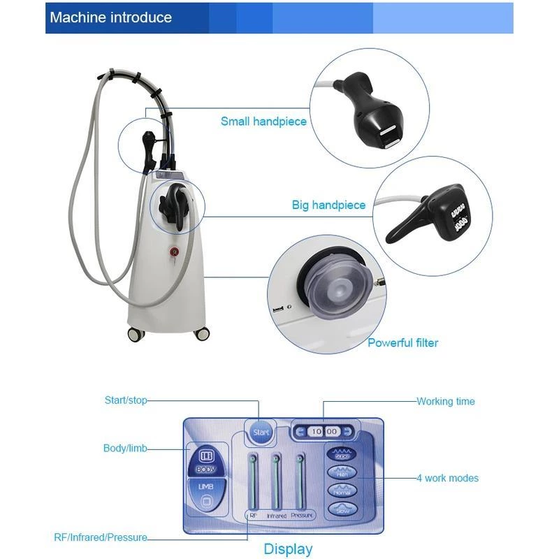 2023 New Arrival Fat Reduction Body Slimming Vacuum Roller Massage Bodyshaper