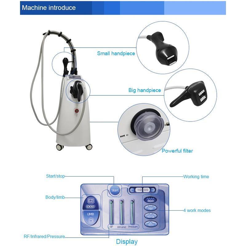 2023 New Arrival Fat Reduction Body Slimming Vacuum Roller Massage Bodyshaper