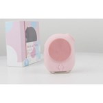 T zone cleaning face massage silicone facial brush with led newest products