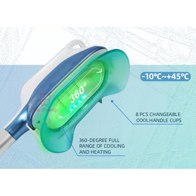 Portable cold therapy machine cryotherapy vacuum cryo lipoly slim machine