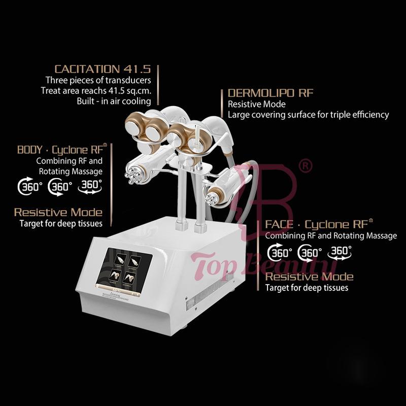 Professional 40k Ultrasonic Cavitation RF Deep Wrinkles Removal Fat reductionMachine