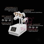Professional 40k Ultrasonic Cavitation RF Deep Wrinkles Removal Fat reductionMachine