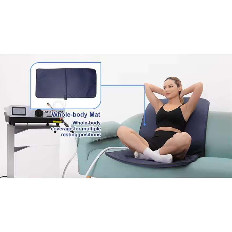Electromagnetic Field Therapy Device Pemf Magnetic Therapy Double Pads Pemf Full Body Massage Mat