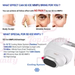 1,000,000shots 8D Ice Cooling HIFU 5D Smas Lifting Ice Skin Care Beauty Machine