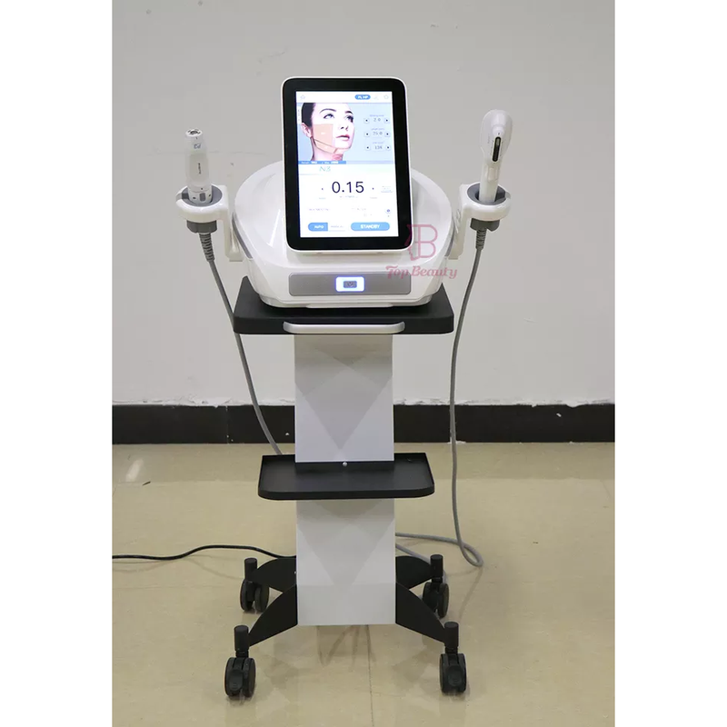 NEW HIFU RF Technology Ultrasonic Rf 10 Cartridges Shaping Beauty Device For Skin Tightening And best wrinkle remover