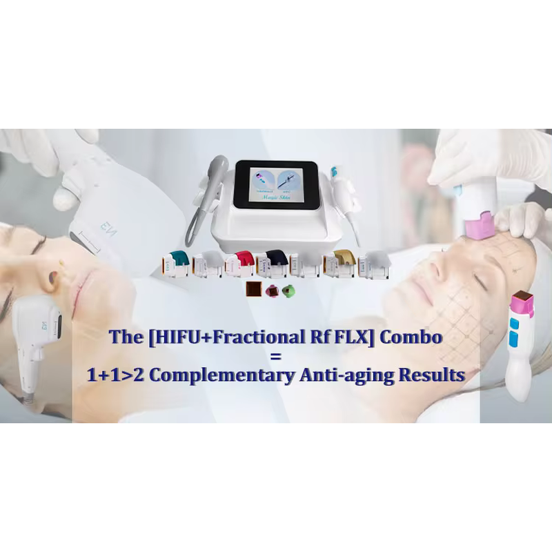 2 in 1 7D hifu RF face lift machine hifu face and body tighten Machine