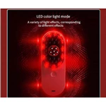 Portable Mini Electric Ionic Hair Brush Anti-Static Scalp Head Massage Comb Hair loss machine treatment Care