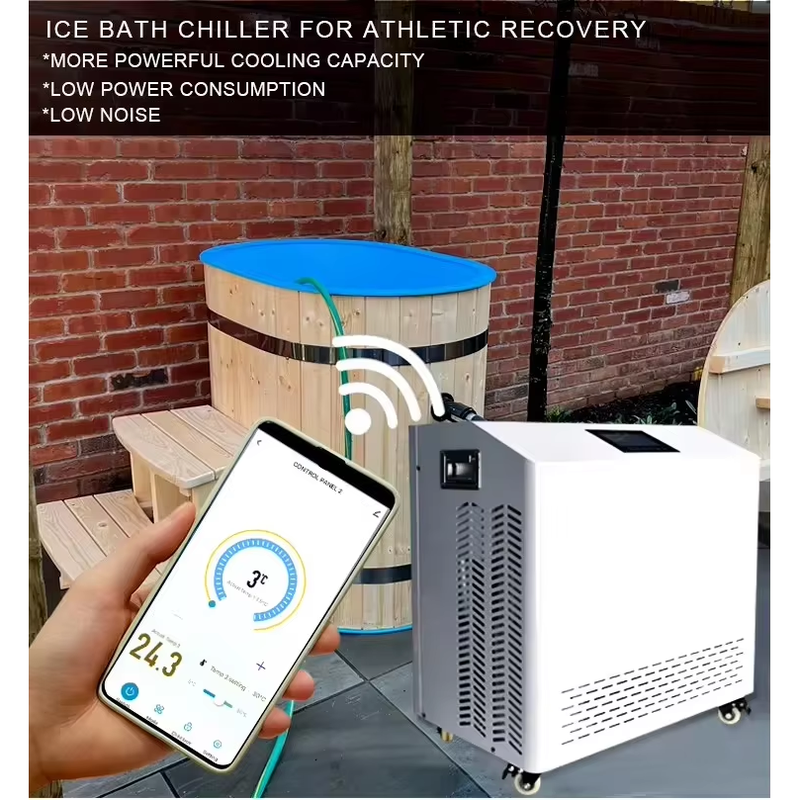 Ice Bath Water Chiller Athletes Recovery Pain Relief Muscle Relax Machine