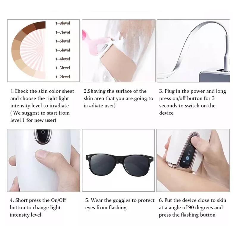 Home use trending products Hand held Hair Removal Laser Machine At Home Laser Hair Removal Portable